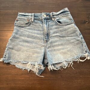 AMERICAN EAGLE High Rise Jean Shorts